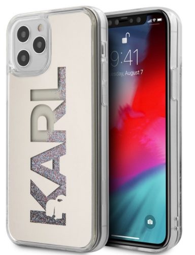 Karl Lagerfeld tok ezüst (KLHCP12LKLMLGR) Apple Iphone 12 Pro Max készülékhez