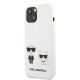 Karl Lagerfeld tok fehér (KLHCP13SSSKCW) Apple Iphone 13 Mini készülékhez