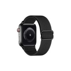   XPRO Apple Watch szövet körpánt Fekete 42mm/44mm/45mm/49mm