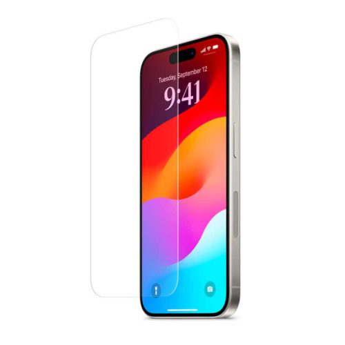 9H - Apple iPhone 15 Pro Max 0.33mm előlapi üvegfólia