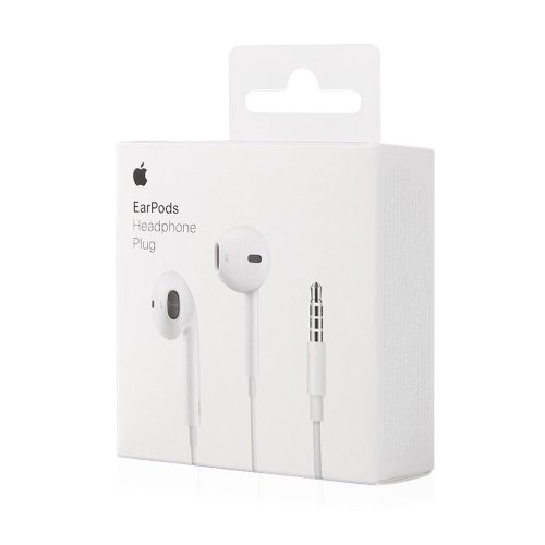 Apple EarPods fülhallgató távvezérlővel és mikrofonnal A1472 (MNHF2ZM/A)