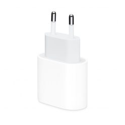   Apple gyári hálózati töltő adapter, USB Type-C, 20W, fehér MHJE3ZM/A