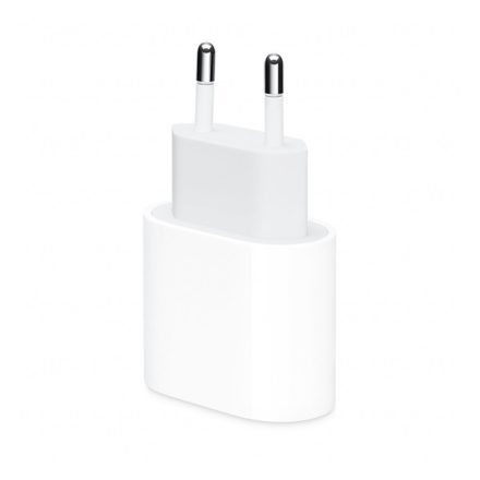 Apple gyári hálózati töltő adapter, USB Type-C, 20W, fehér MHJE3ZM/A