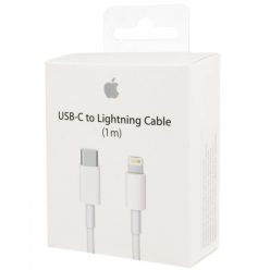   Apple USB-C to Lightning 1m kábel Gyári, Dobozos - Fehér (MM0A3ZM/A)