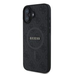   GUESS 4G Apple iPhone 16 MagSafe hátlap tok - Szürke (GUHMP16SG4GFRK)