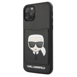   Apple Iphone 11 Pro Karl Lagerfeld (KLHCN58CSKCBK) tok, fekete