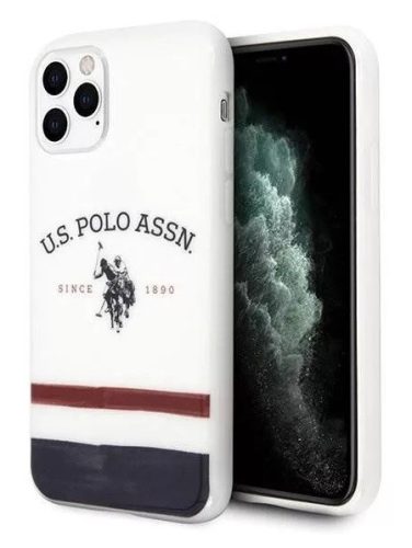 U.S. Polo tok fehér (USHCN58PCSTRB) Apple iPhone 11 Pro készülékhez