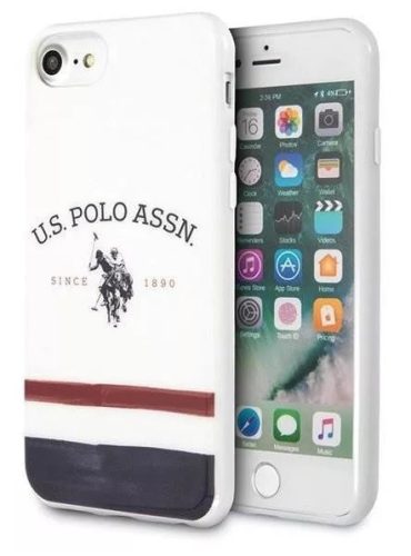 U.S. Polo tok fehér (USHCI8PCSTRB) Apple iPhone 7/8/SE (2020/22) készülékhez