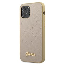   Apple iPhone 12 Pro Max GUESS (GUHCP12LPUILGLG) hátlap - arany