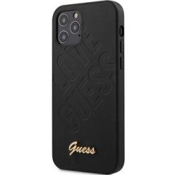 Apple iPhone 12 Pro Max Guess (GUHCP12LPUILGBK) tok, fekete