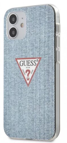 Guess tok (GUHCP12SPCUJULLB) Apple iPhone 12 Mini készülékhez - Világoskék