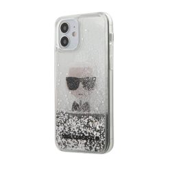   Apple Iphone 12 Mini Karl Lagerfeld tok ezüst (KLHCP12SGLIKSL)