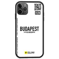   Cellphy - Apple iPhone 11 Pro Budapest feliratos tok - Fehér