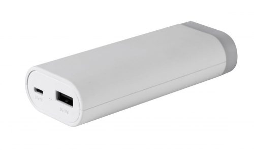 Astrum PB540 fehér Power Bank 5200MAH 1A, beépített nagyteljesítményű zseblámpával