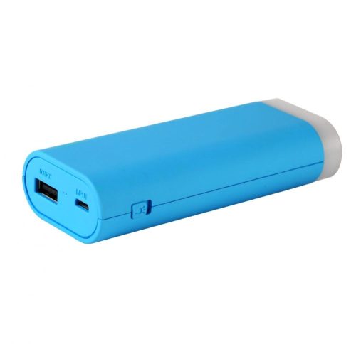 Astrum PB540 kék Power Bank 5200MAH 1A, beépített nagyteljesítményű zseblámpával