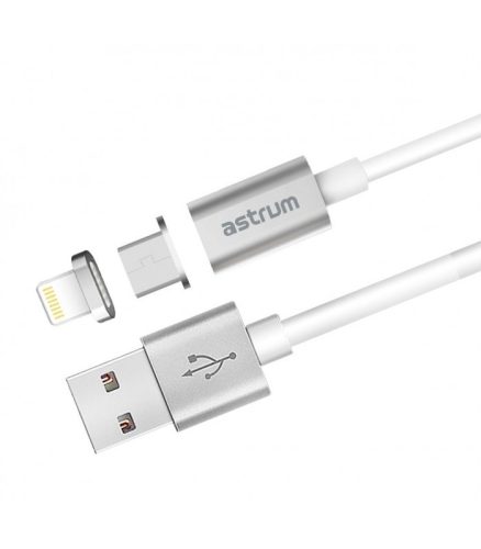 Astrum - Mágneses Micro-USB töltő kábel USB 2.0 UM350