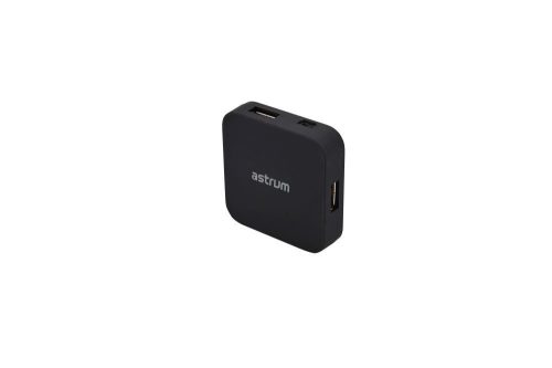 Astrum USB2.0 4 port HUB fekete UH020