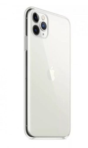 Apple iPhone 11 hátlapi szilikon tok - Átlátszó