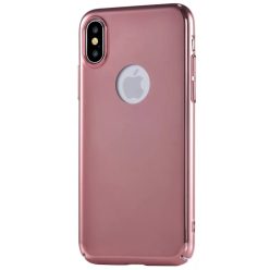 Devia - Mirror iPhone X/XS Fényes Hátlapi Tok - Rose Gold