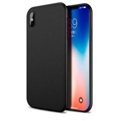   Devia - Naked Ultra Thin 0.4mm iPhone XS Max Szilikon Tok - Fekete