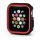 Devia Dazzle Series Apple Watch 4 44mm Szilikon Tok - fekete/piros