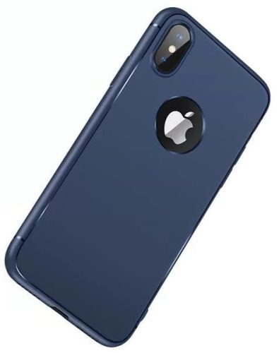 JOYROOM - JR-BP356 iPhone X/XS Comfort&Thin TPU hátlapi tok - Kék