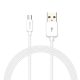 Hoco - UPM01 micro usb adat/töltő kábel 120cm - fehér