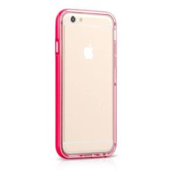   Hoco - Ster series fényes keretes két részes hibrid iPhone 6/6s tok - pink