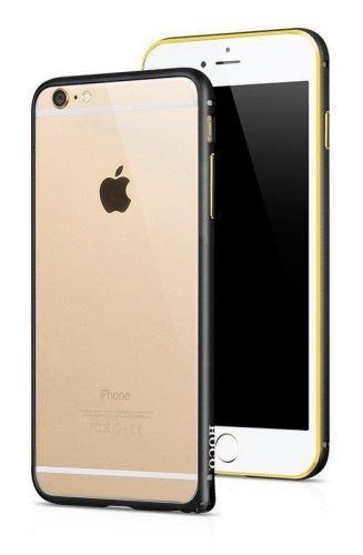 Hoco - Blade series csavaros rögzítésű iPhone 6plus/6splus fém keret (bumper) - fekete