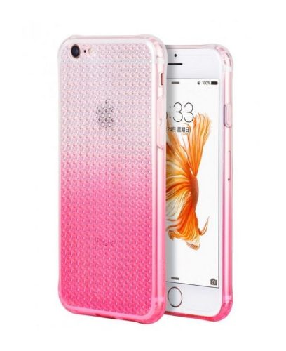 Hoco - Diamond series színátmenetes gyémánt mintás iPhone 6/6s tok - pink