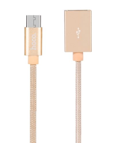 Hoco - UA3 OTG kábel USB-C 20cm hosszú - arany