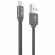 Dotfes A05m micro USB fekete adatkábel 2.5A 1m