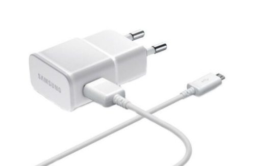 Samsung ETAU90EWE gyári hálózati adapter 2A + gyári micro USB kábel 1.5m