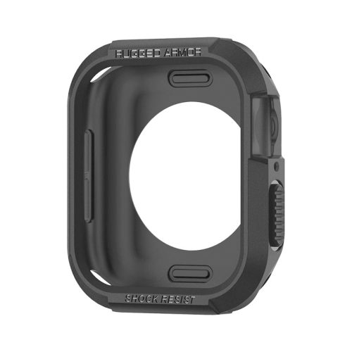 Spigen - Rugged Armor Apple Watch 4 40mm tok - Fekete