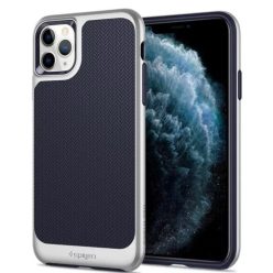   Spigen - Apple iPhone 11 Pro Max Neo Hybrid hátlapi szilikon tok - ezüst-szürke