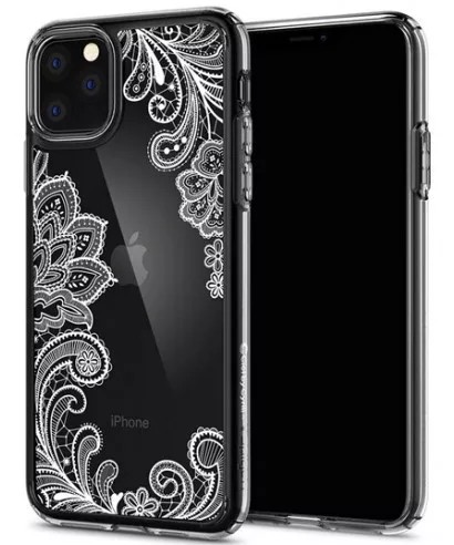 Spigen - Ciel by Cyrill - Apple iPhone 11 Pro mintás tok - átlátszó