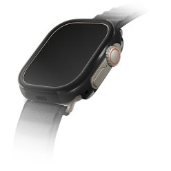 Uniq Valencia Apple Watch Ultra 49mm alumínium tok - Fekete