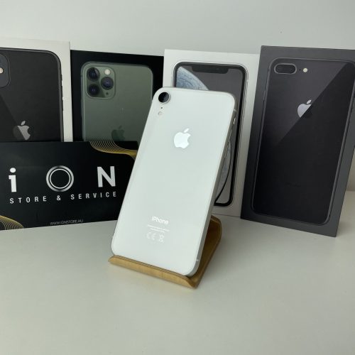 Apple iPhone XR 64GB Használt - White - 1év iON Store garanciával