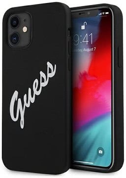 Guess tok fekete (GUHCP12SLSVSBW) Apple Iphone 12 Mini készülékhez