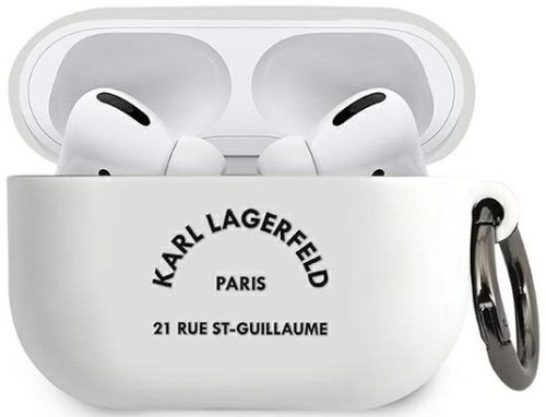 Karl Lagerfeld Apple Airpods Pro tok Fehér (KLACAPSILRSGWH)