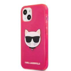   Karl Lagerfeld tok pink (KLHCP13SCHTRP) Apple Iphone 13 Mini készülékhez