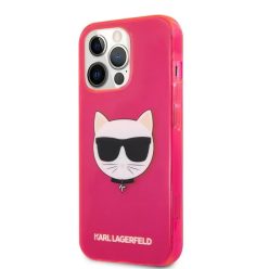   Karl Lagerfeld tok pink (KLHCP13XCHTRP) Apple Iphone 13 Pro Max készülékhez