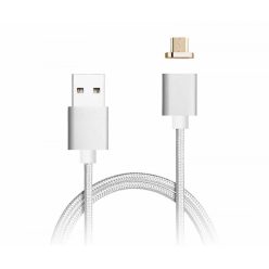 Moizen - M2 Micro-USB Mágneses Adatkábel - Ezüst