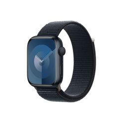   Apple Watch Series 9 GPS 41 mm Midnight Black Aluminium Case with Sport Loop - Midnight Black (MR8Y3QH/A)