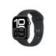 Apple Watch Series 10 GPS 42 mm Kozmoszfekete alumíniumtok, fekete sportszíj - S/M (MWWE3QH/A)