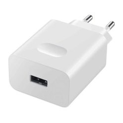   HUAWEI gyári Hálózati gyorstöltő adapter 22.5W, USB aljzattal, Fehér - DOBOZ NÉLKÜLI