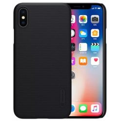   Nillkin - FROSTED ARMOR IPHONE X/XS 5.8 PLEXI TOK (+ CLEAR VÉDŐFÓLIA) FEKETE