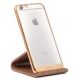 Casecube - iPhone 6/6S Crystal plexi tok - arany