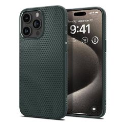   Spigen Liquid Air Apple iPhone 16 Pro Max Abyss Green tok, zöld