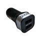 Ghoo autós töltő adapter 2USB,  5V/3,1A,  fekete